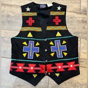 Vintage Ranch and Town Panhandle slim western vest